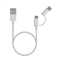 CABLE 2 EN 1 XIAOMI MICRO-USB A TIPO-C 100CM